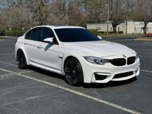 2015 BMW M3 sedan.